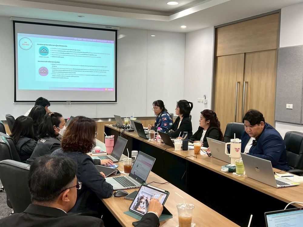 ศูนย์ KIND by CAMT ดำเนินการให้คำปรึกษาฯ เกี่ยวกับการตรวจประเมินภายใน ตามกรอบมาตรฐาน ISO 30401: 2018 ให้แก่ ทีมงานด้านการจัดการความรู้ ธนาคารออมสิน สำนักงานใหญ่