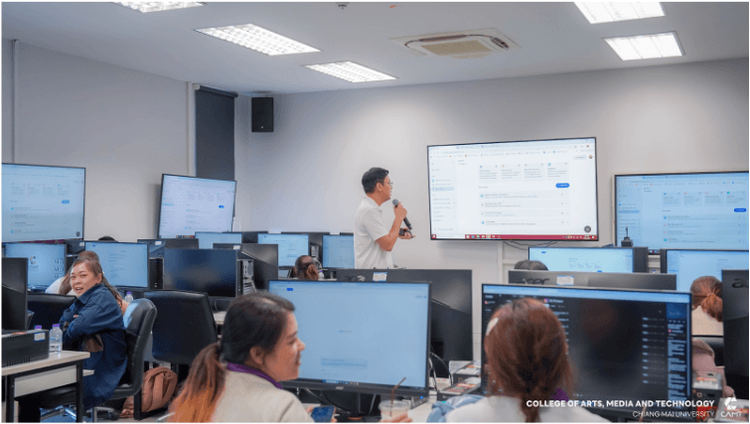 โครงการ Generative AI in Action ด้วย Chat GPT ศูนย์ศรีพัฒน์ คณะแพทยศาสตร์ มหาวิทยาลัยเชียงใหม่